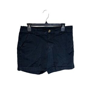 Chubbies Mens The Dark N' Stormies Flat Front Shorts Black Size 32